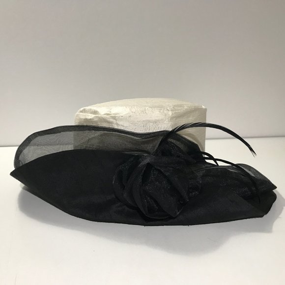 Bespoke Maggie Mae Divine Crepe Hat - Picture 2 of 3